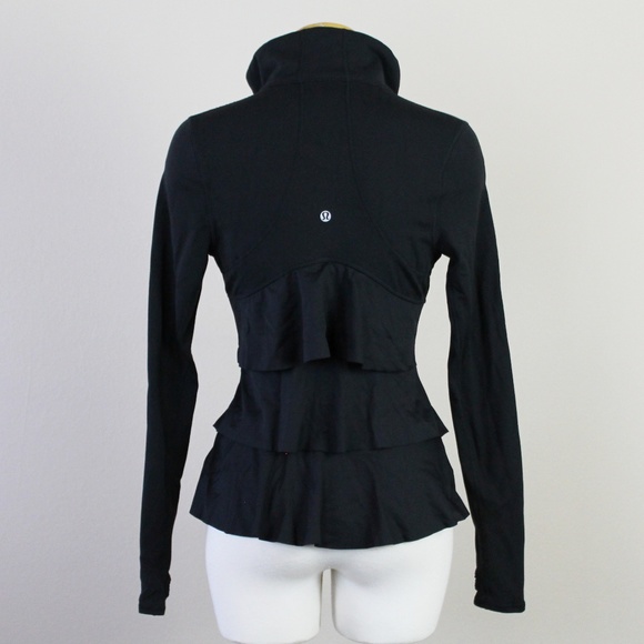 lululemon ruffle back jacket